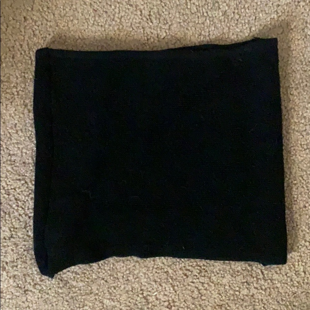 Brandy Melville black knit tube top